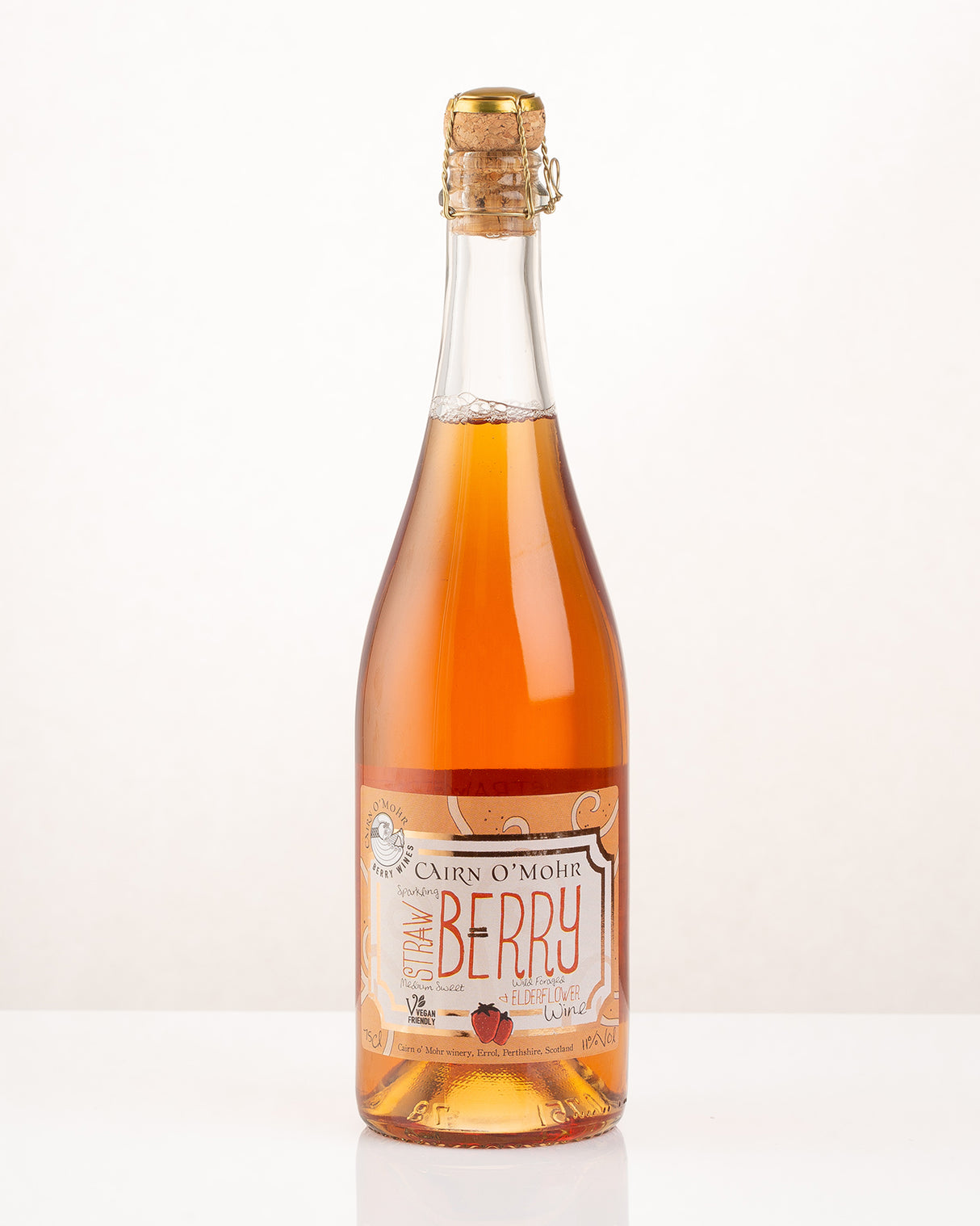 Cairn o Mohr Sparkling Strawberry Wine