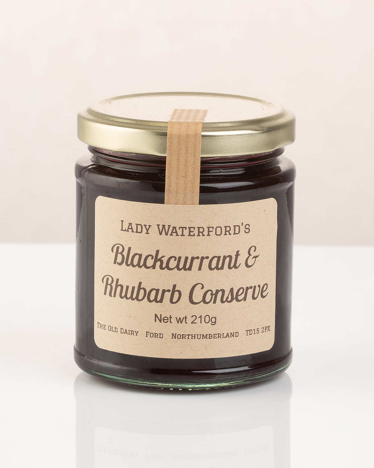 Lady Waterford's Blackcurrant & Rhubarb Preserve