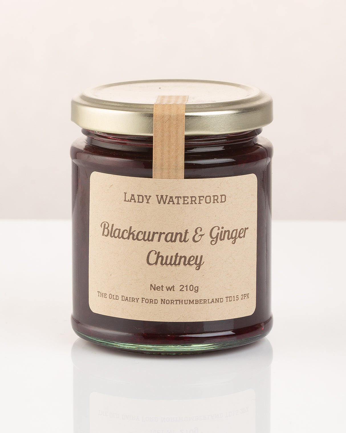 Lady Waterford's Blackcurrant & Ginger Chutney