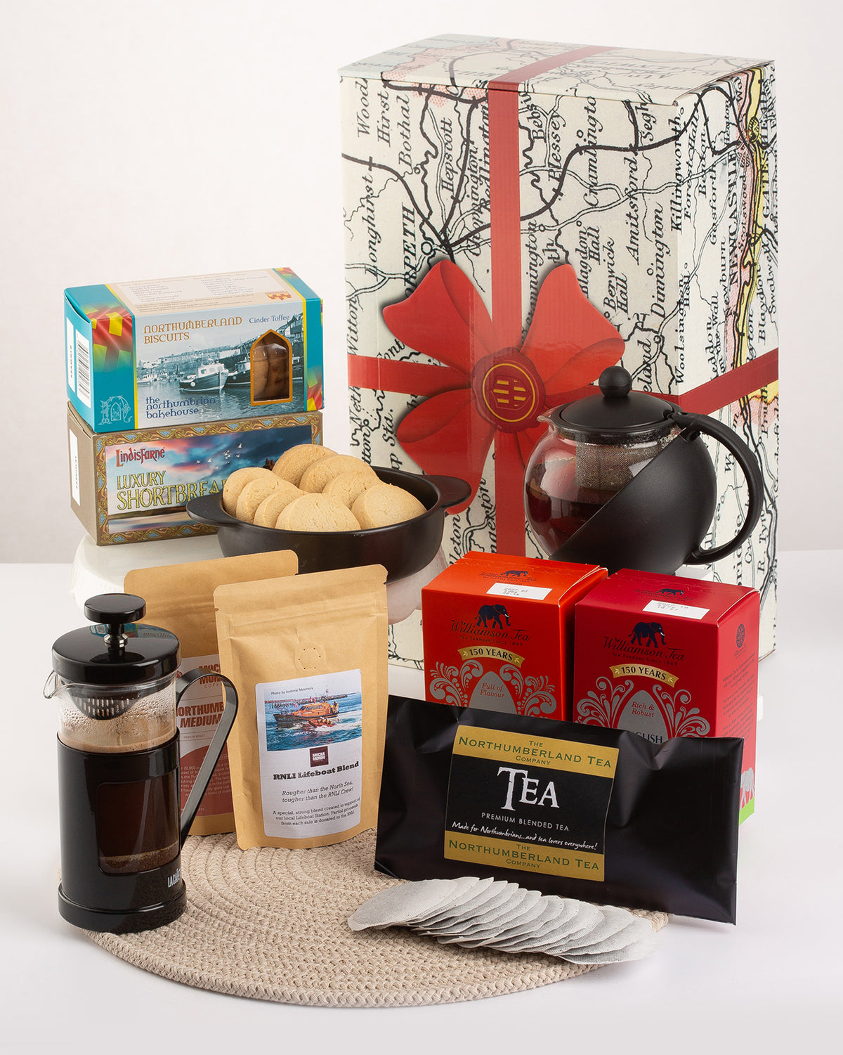 Northumbrian Tea, Coffee &amp; Biscuits Selection Hamper