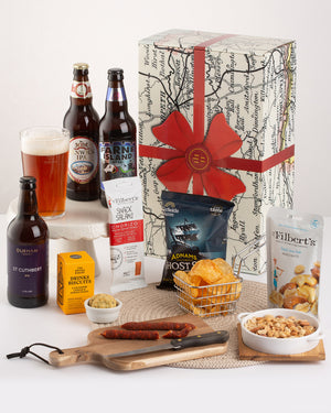 Northumbrian Ale And Snack Selection Gift Hamper