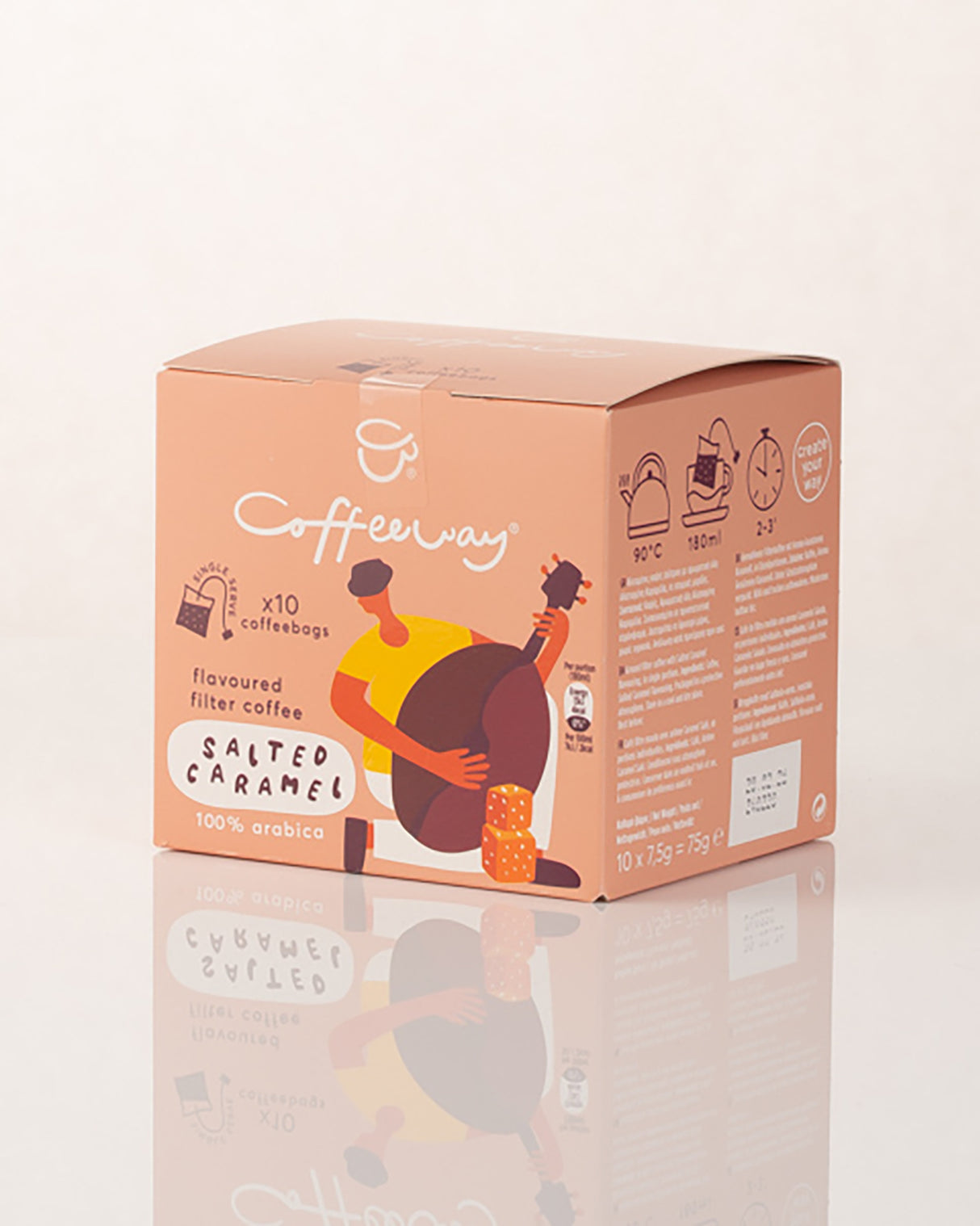 Coffeeway Single Serve Coffeebags Salted Caramel