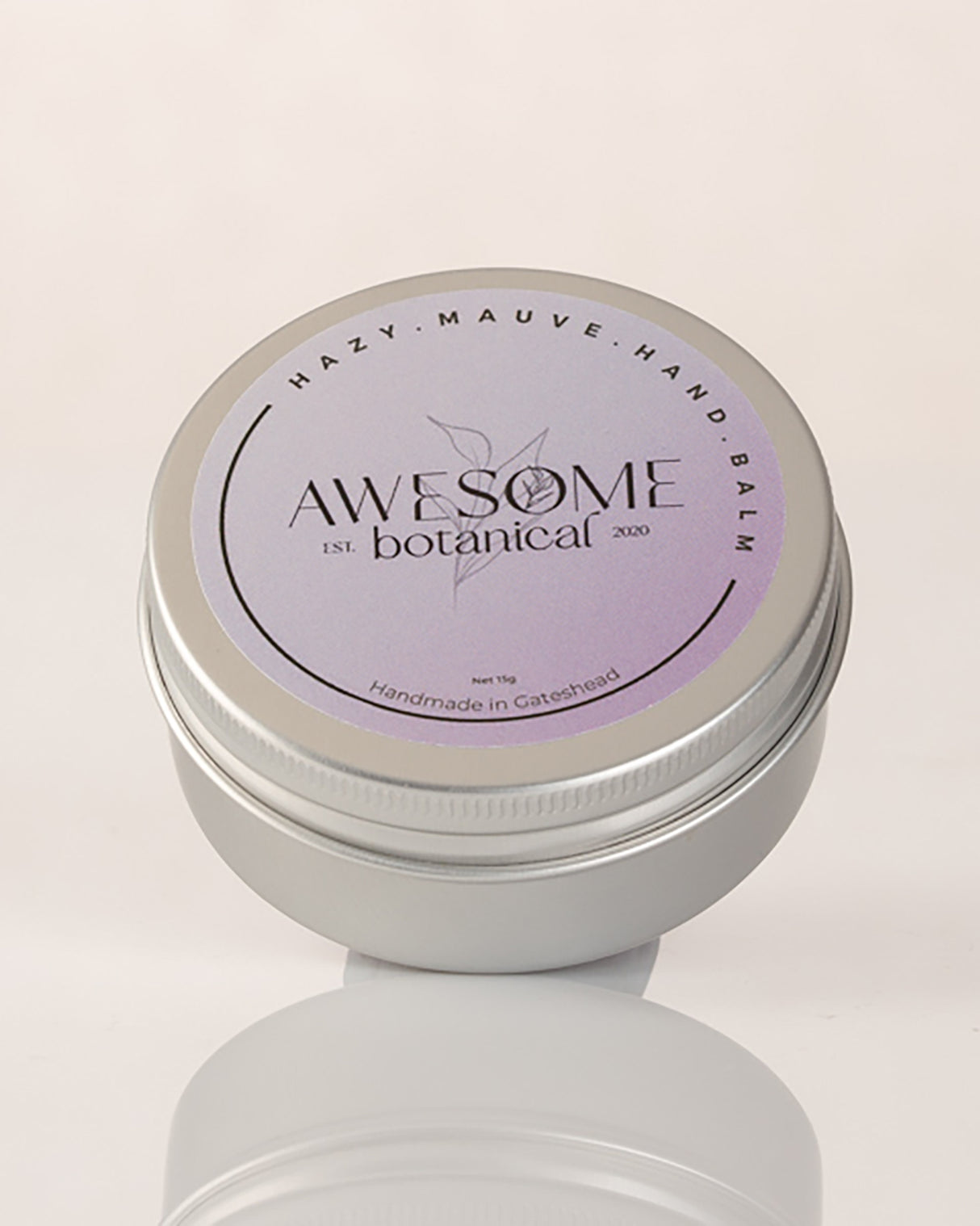 Awesome Botanical - Solid Natural Hand Balm - Hazy Mauve