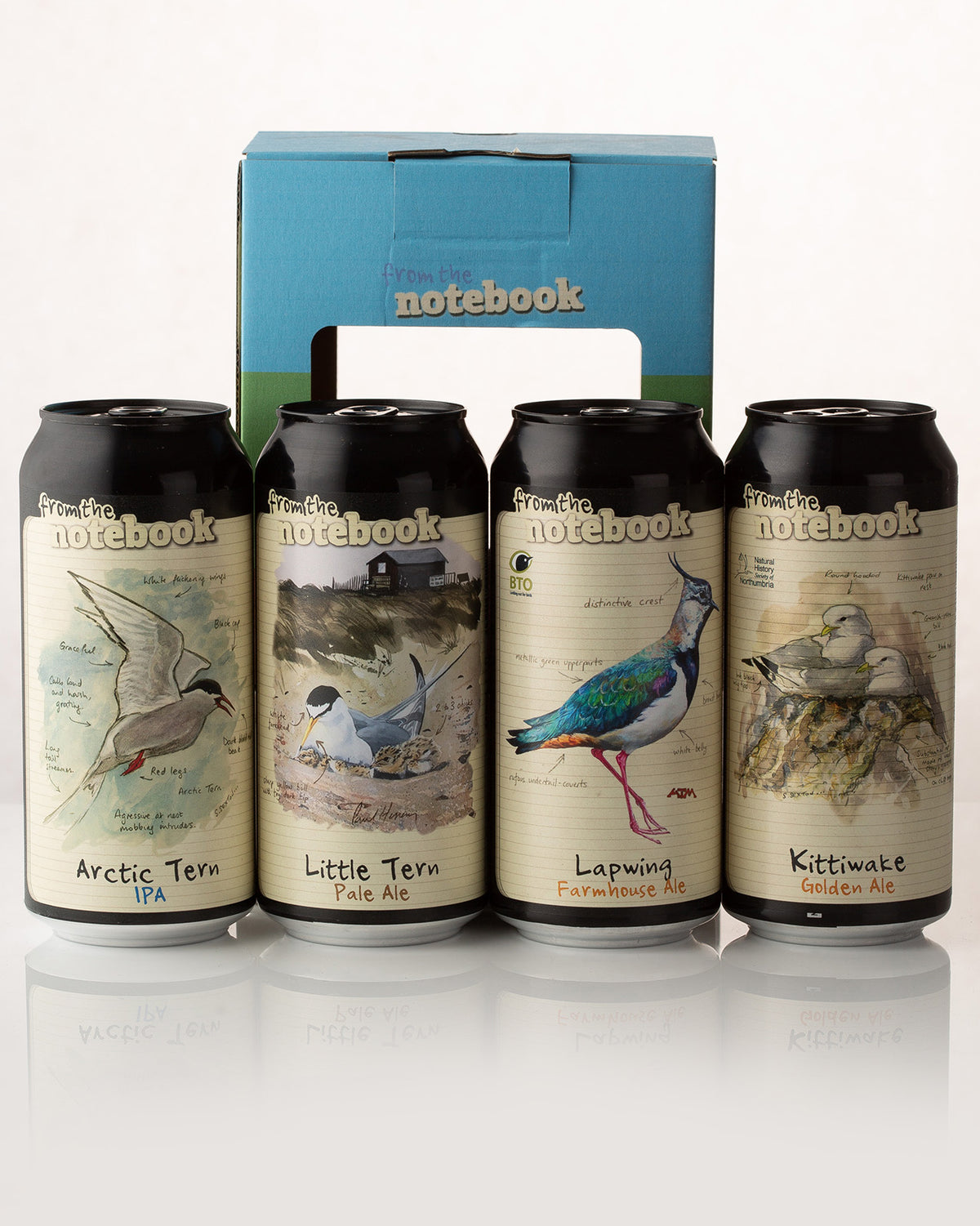 From the Notebook 4 Can Gift Pack Northumbrian Gifts