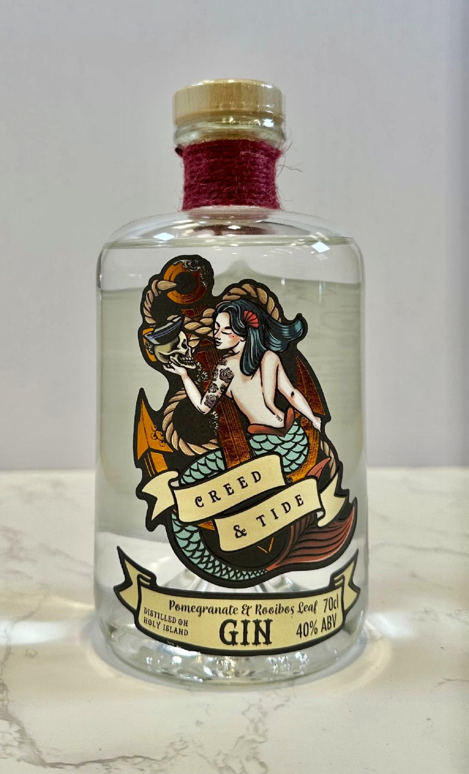 Pomegranate &amp; Rooibos Siren Gin - 40%
