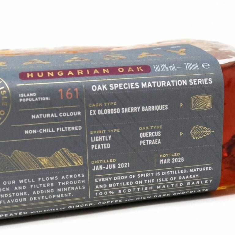 Isle of Raasay Single Malt Whisky - Limited Release Sherry Cask