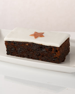 Iced Top Rich Christmas Cake