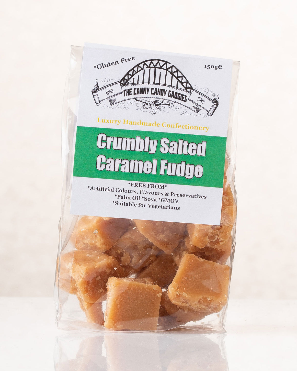 Crumbly Salted Caramel