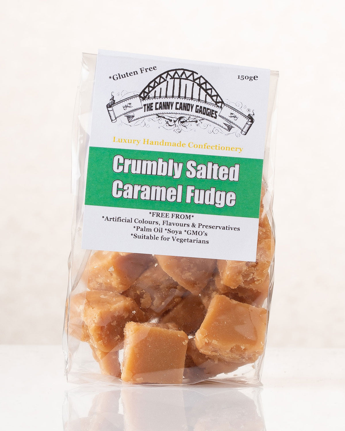 Crumbly Salted Caramel