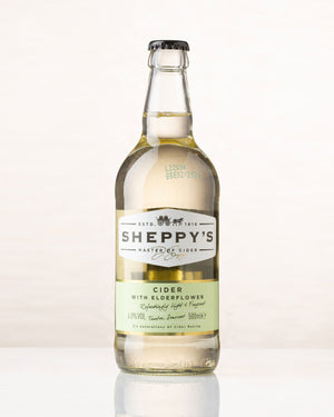 Cidre Sheppys à la fleur de sureau 4.0%
