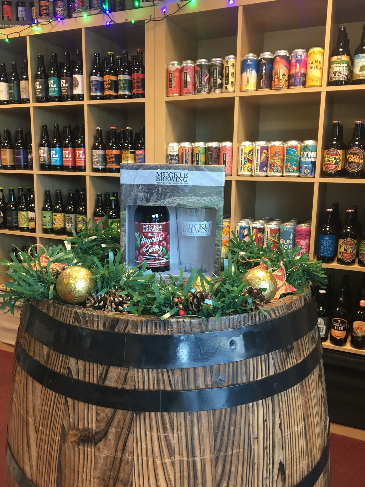 Muckle Brewery Beer & Glass Set