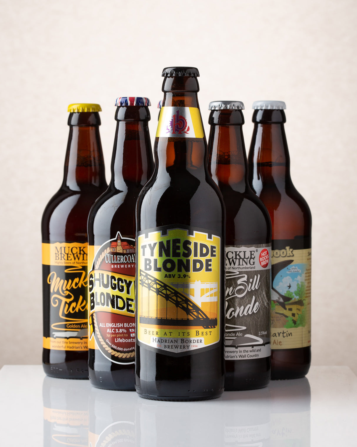 Blonde gemischte Hülle