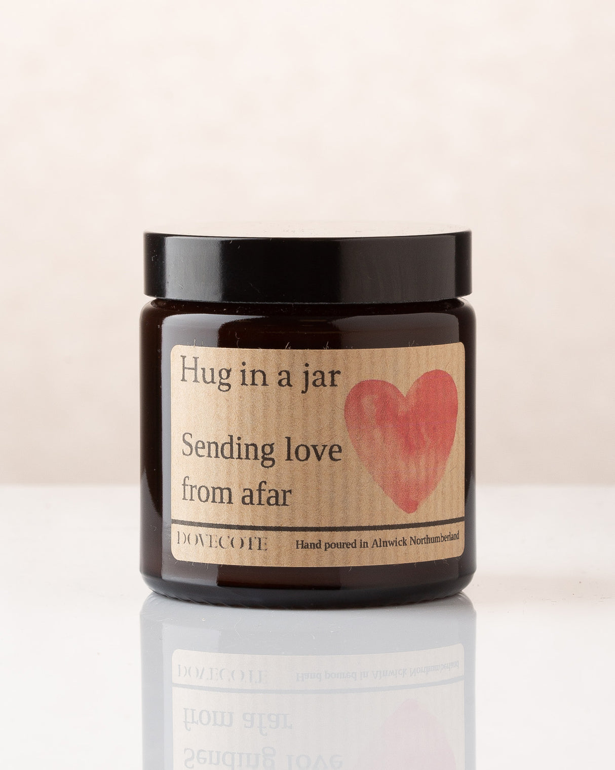 Pigeonnier Câlin dans un bocal (Coeur)