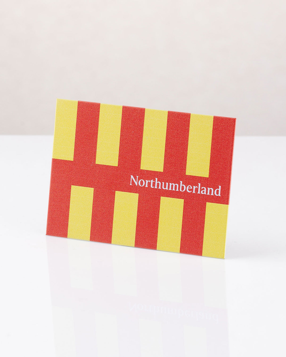 Northumberland Flag Fridge Magnet