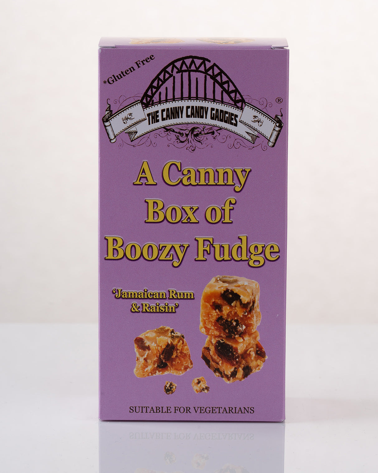 A Box of Canny Boozy Fudge 100g