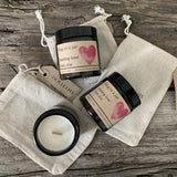 Pigeonnier Câlin dans un bocal (Coeur)