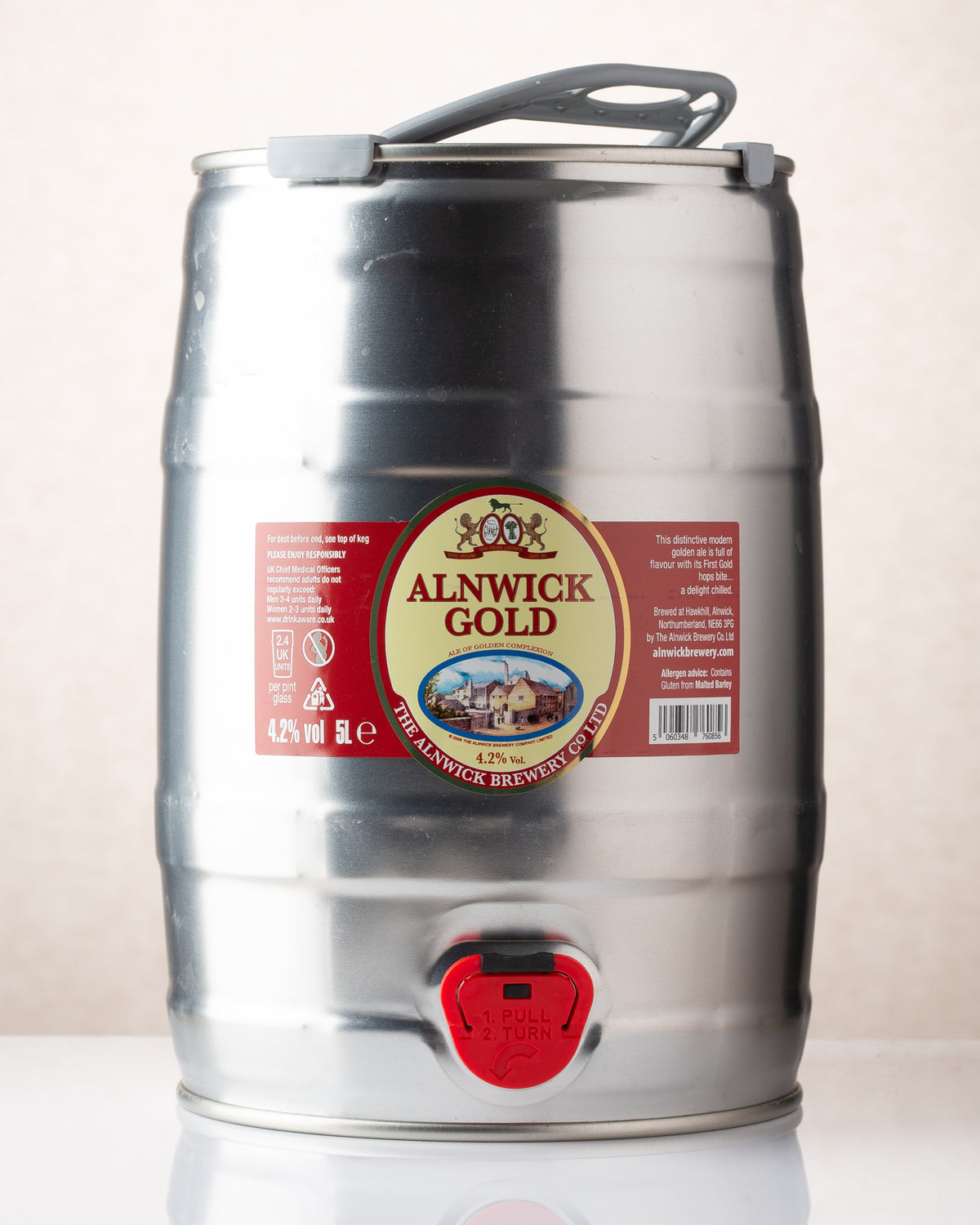 Alnwick Brewery - Alnwick Gold Mini Keg