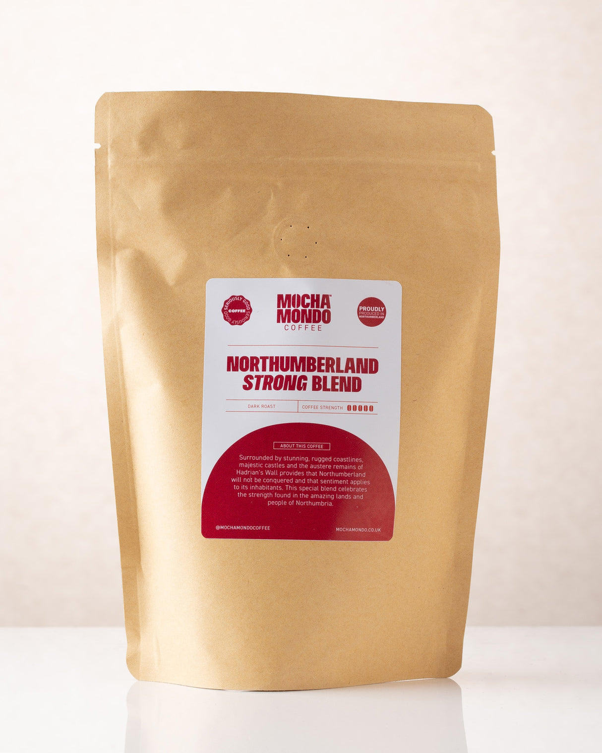 Mocha Mondo Northumberland Starke Mischung