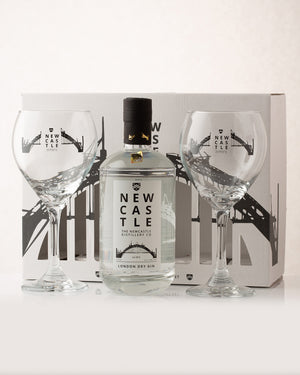 Coffret cadeau Newcastle London Dry Gin