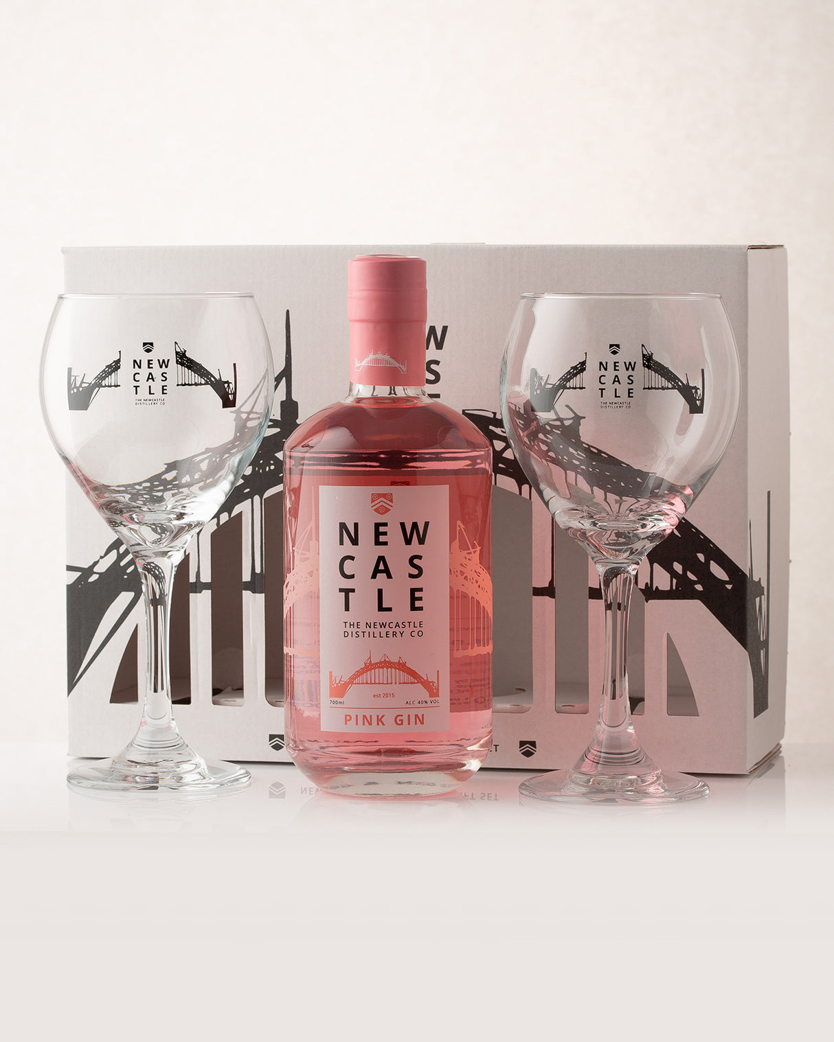 Newcastle Pink Gin Gift Set